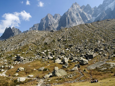 View from Plan d'Aiguille, Haute Savoie. 0431DFR